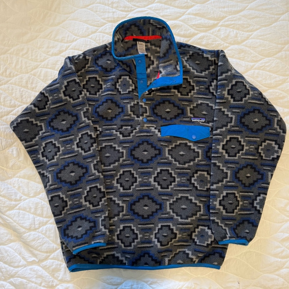 Patagonia Geometric Aztec Patterned Pullover